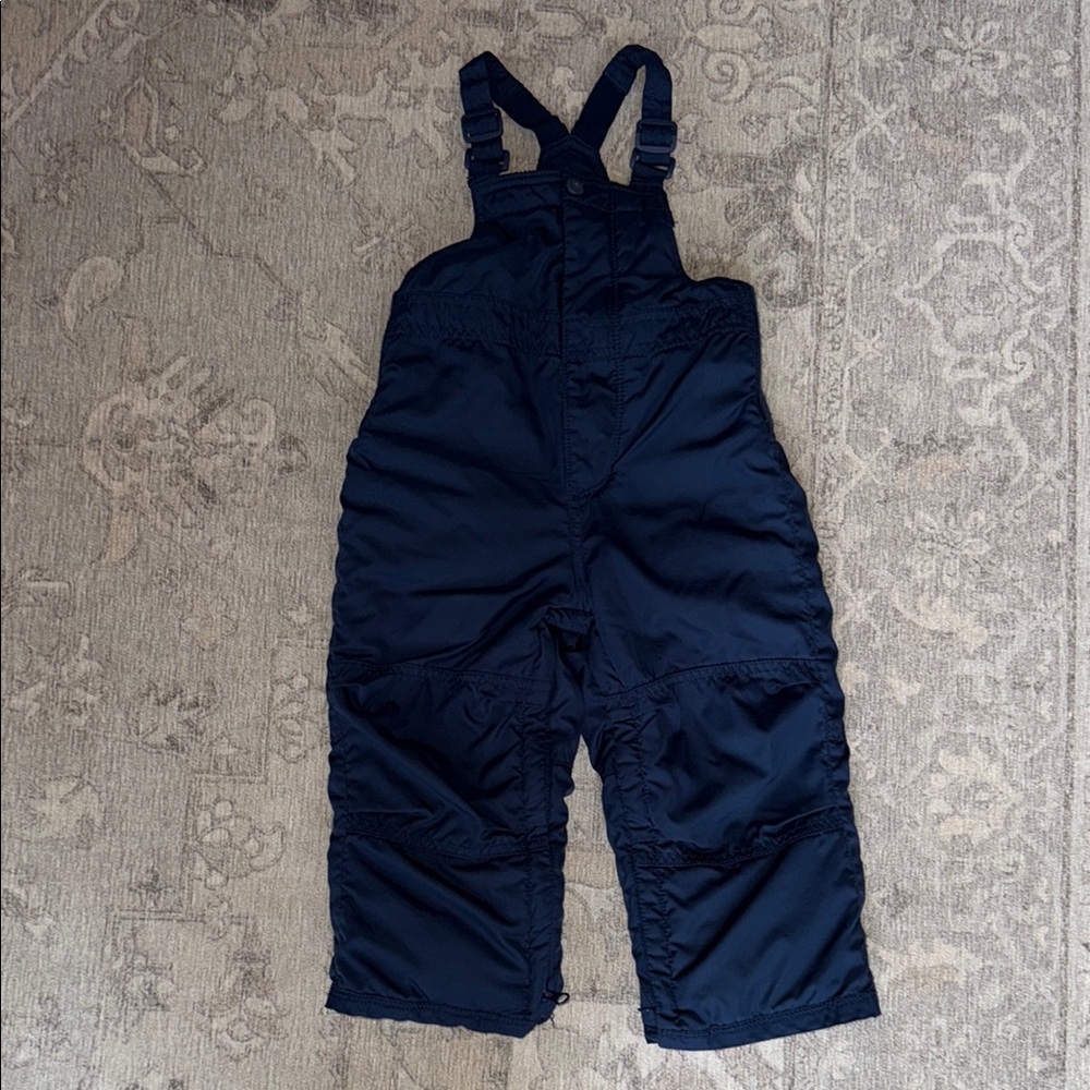 Baby Gap 2T Navy Blue Overall Snow Pants